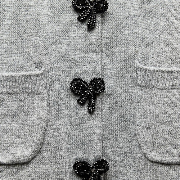 NWT Zara Cardigan Sweater Sz M - Picture 6 of 6